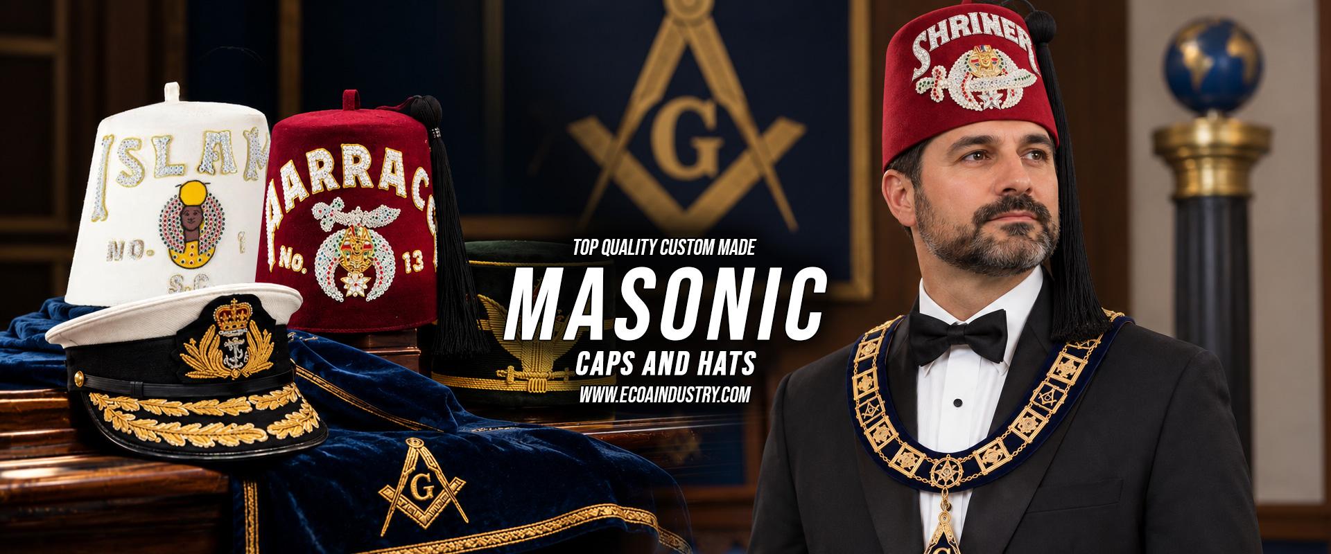 Masonic Caps and Hats